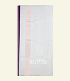 Purple Handloom Silk Saree