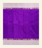 Violet Handloom Silk Saree