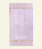 Violet Handloom Silk Saree