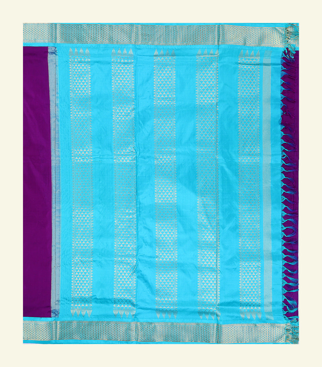 Ten Yards Handloom Silk Saree