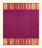 Purple Handloom Silk Saree