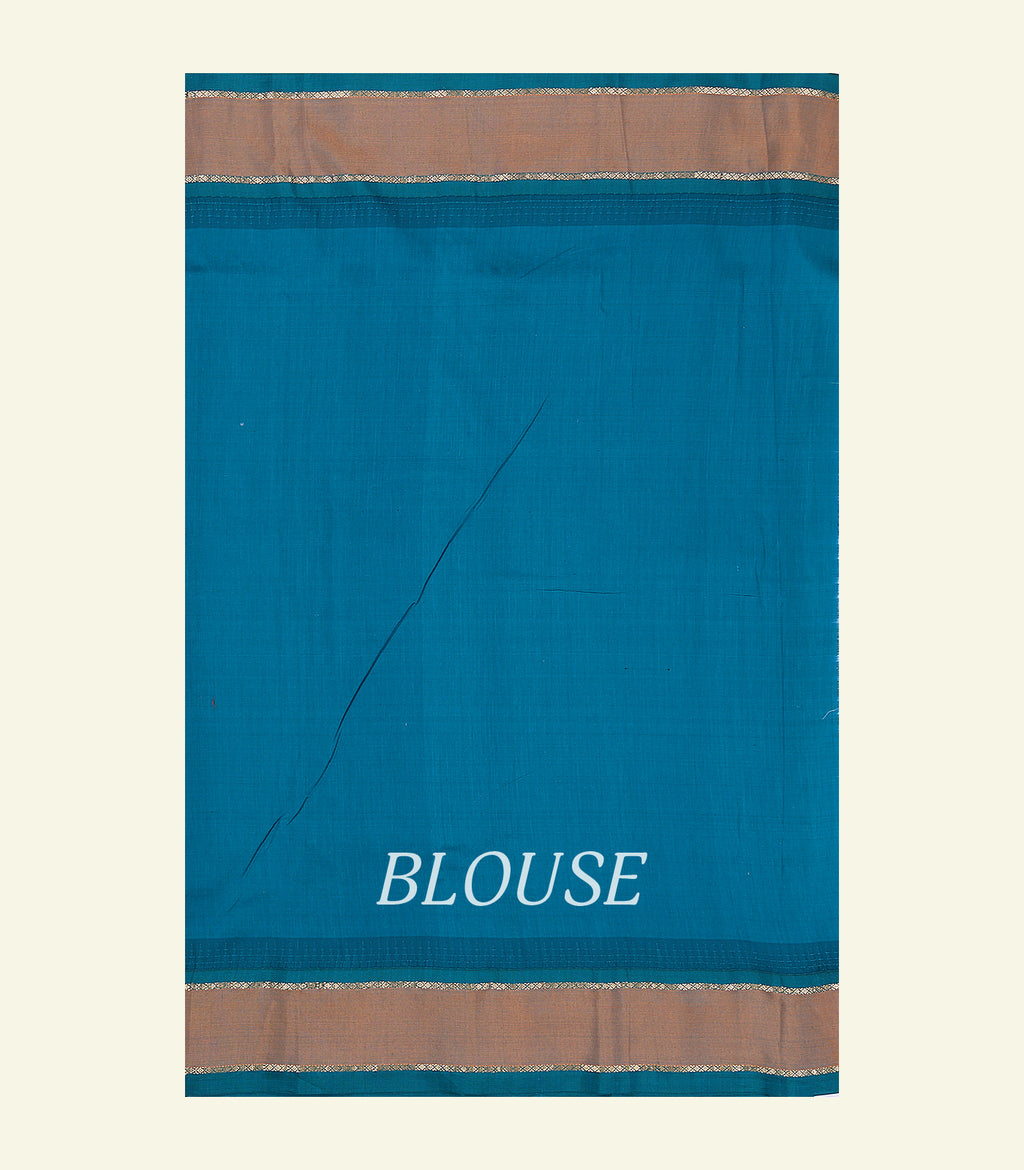 Floral Printed Handloom Silk Saree