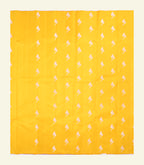 Yellow Handloom Silk Saree