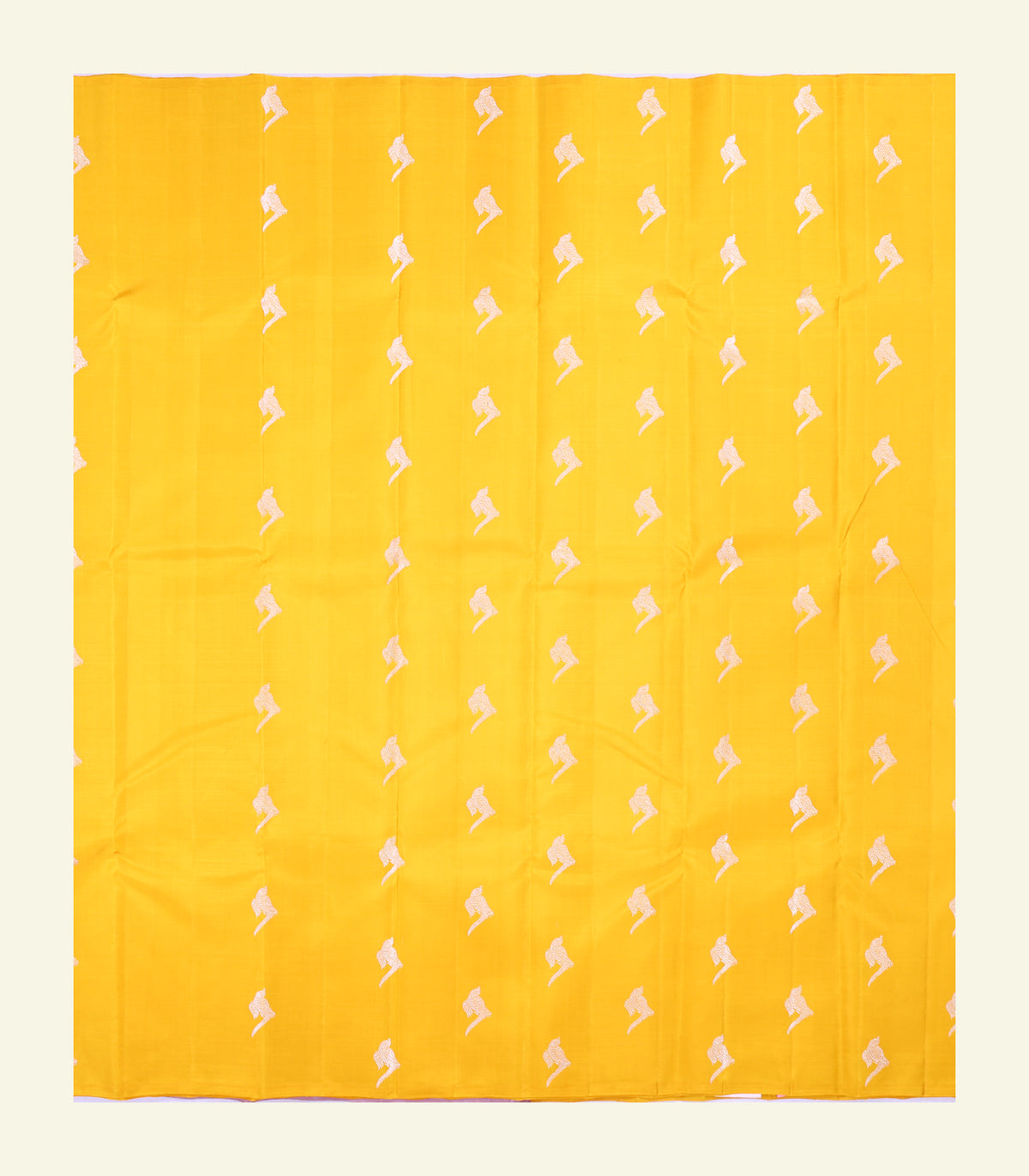 Yellow Handloom Silk Saree