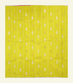 Yellow Handloom Silk Saree