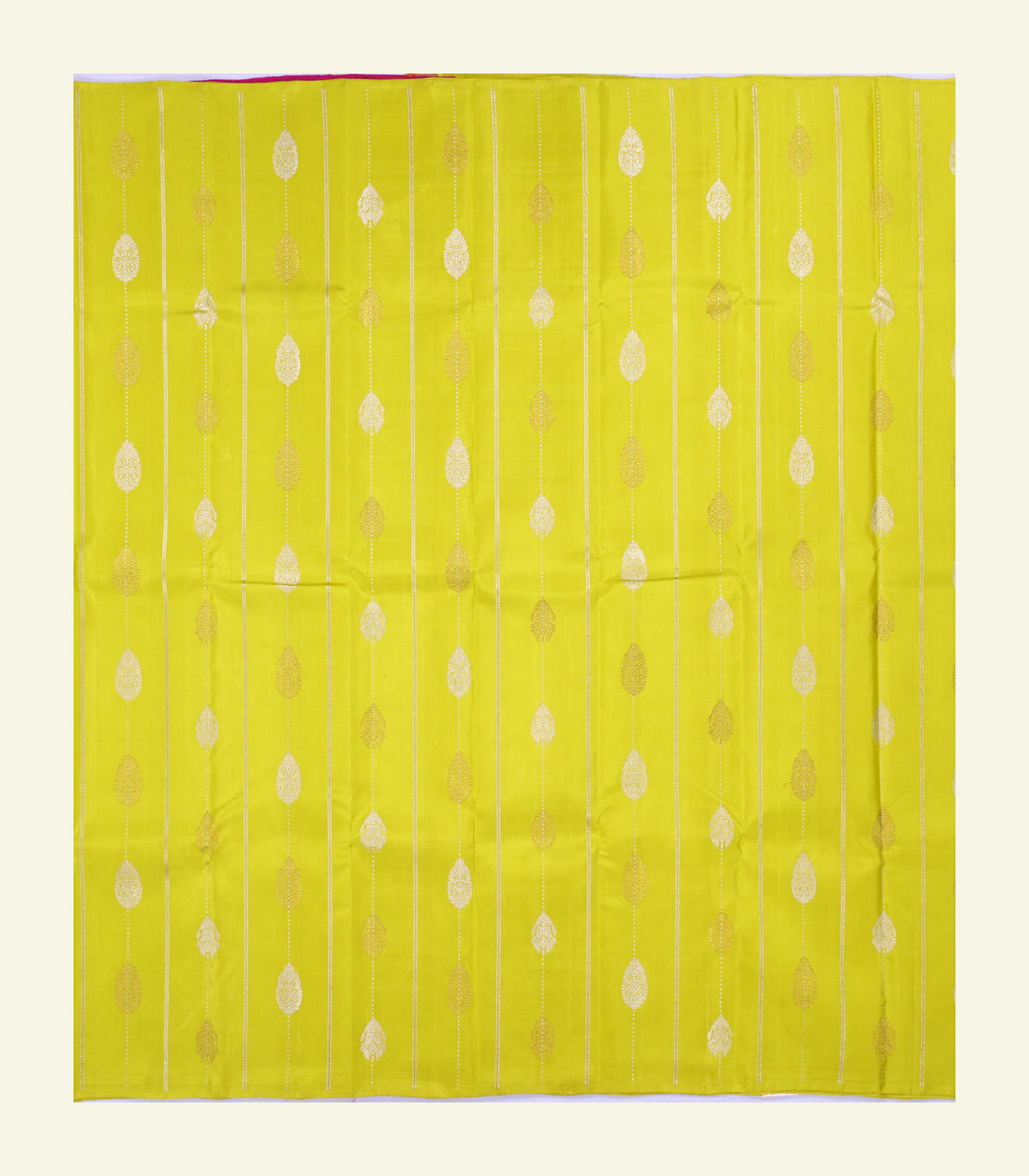 Yellow Handloom Silk Saree
