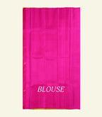 Yellow Handloom Silk Saree