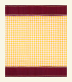 Checkered Handloom Silk Saree