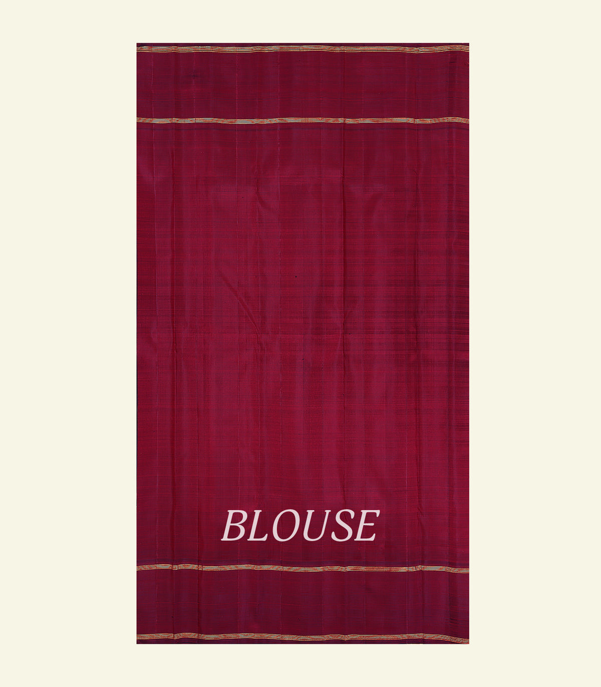Checkered Handloom Silk Saree