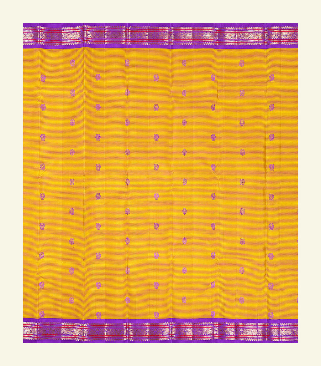 Korvai Handloom Silk Saree