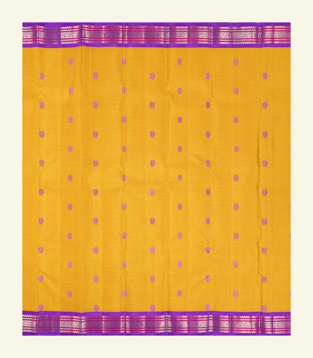 Korvai Handloom Silk Saree