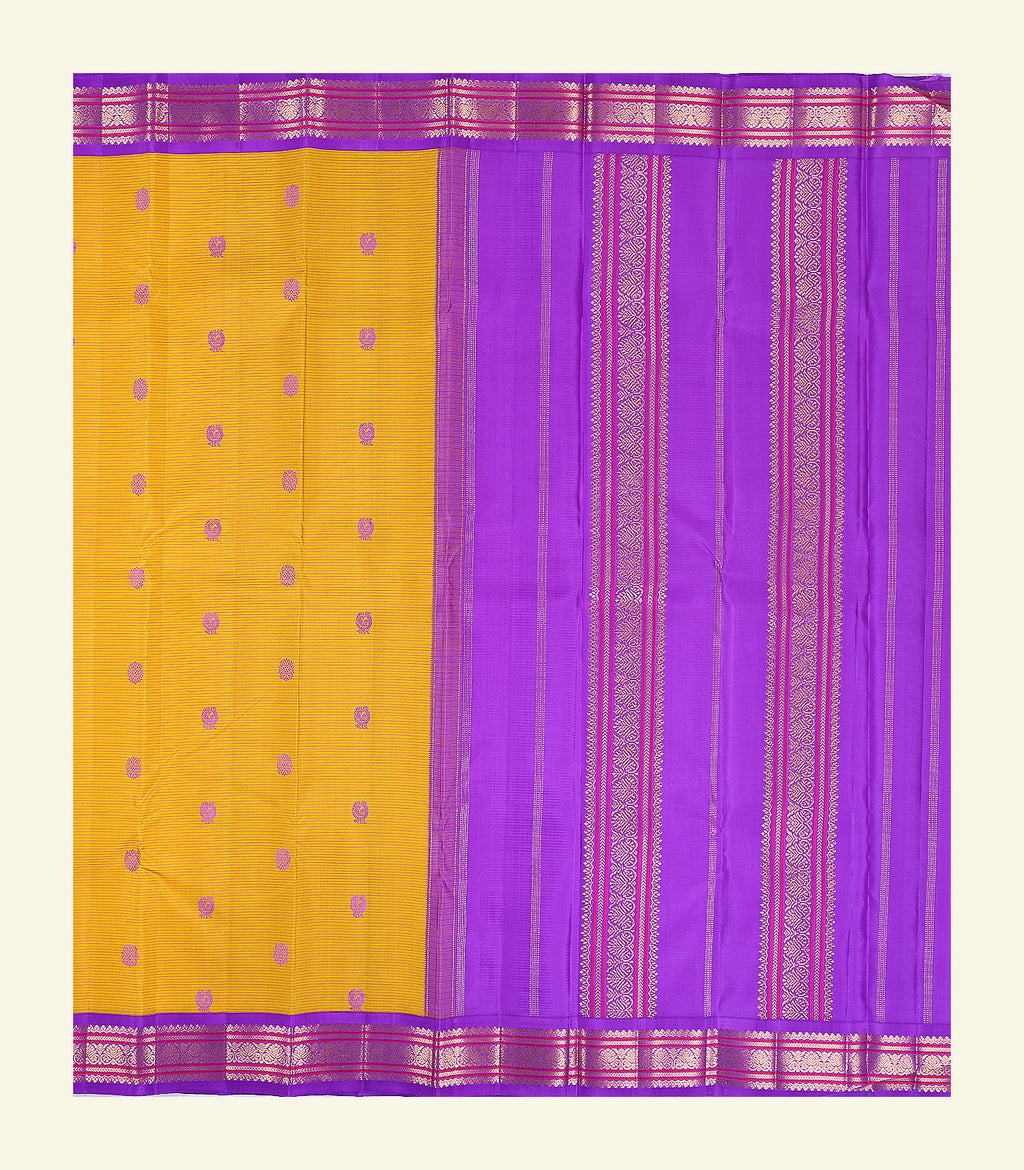 Korvai Handloom Silk Saree